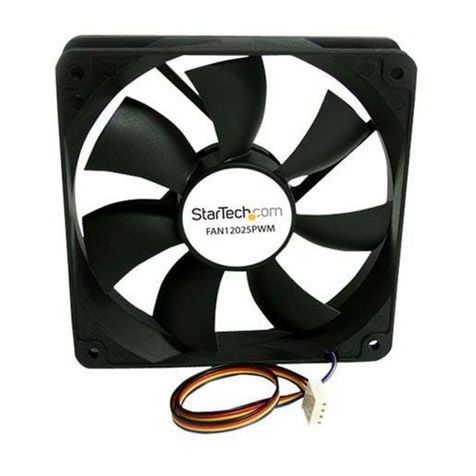 StarTech.com FAN8025PWM User manual StarTech.com FAN8025PWM User manual