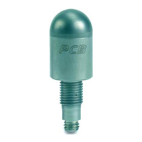 PCB Piezotronics 208A33 Installation and operating manual