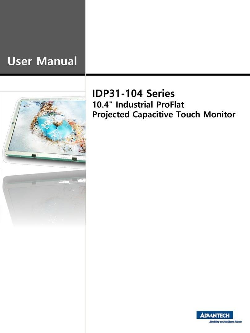 Advantech IDP31-104 Series User manual