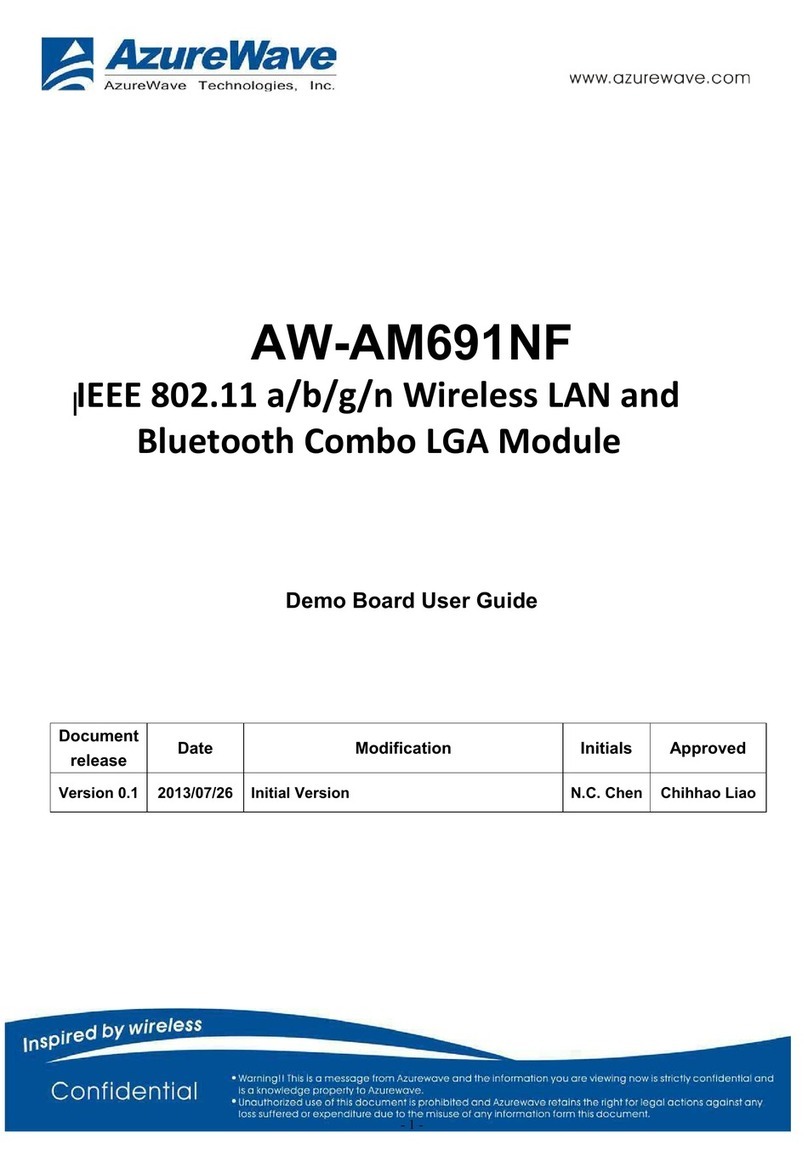 AzureWave AW-AM691NF user guide