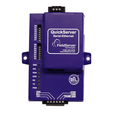 FieldServer QuickServer 12 0 Series User guide