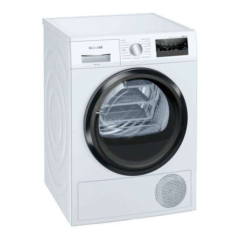 Siemens WT45M260ES Installation and operating instructions