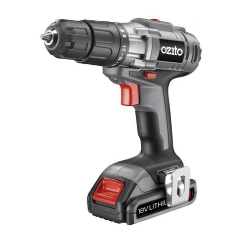 Ozito CHL-1800 instruction manual