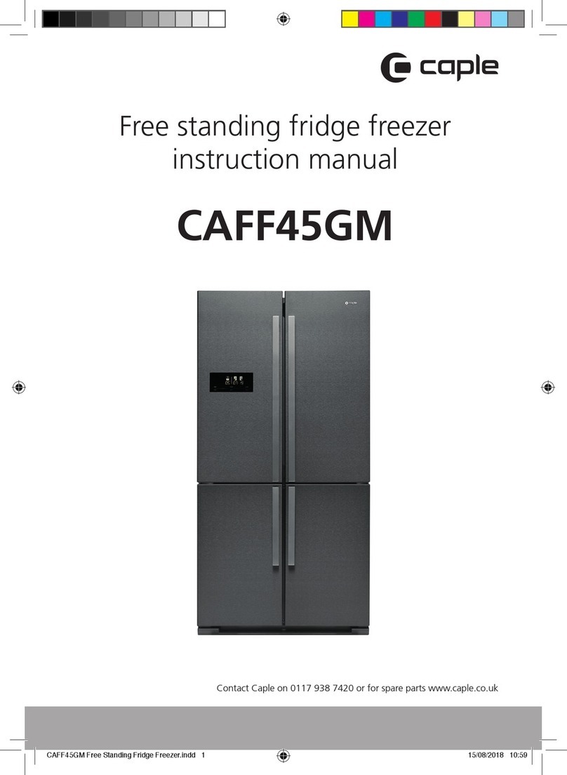 Caple CAFF45GM instruction manual