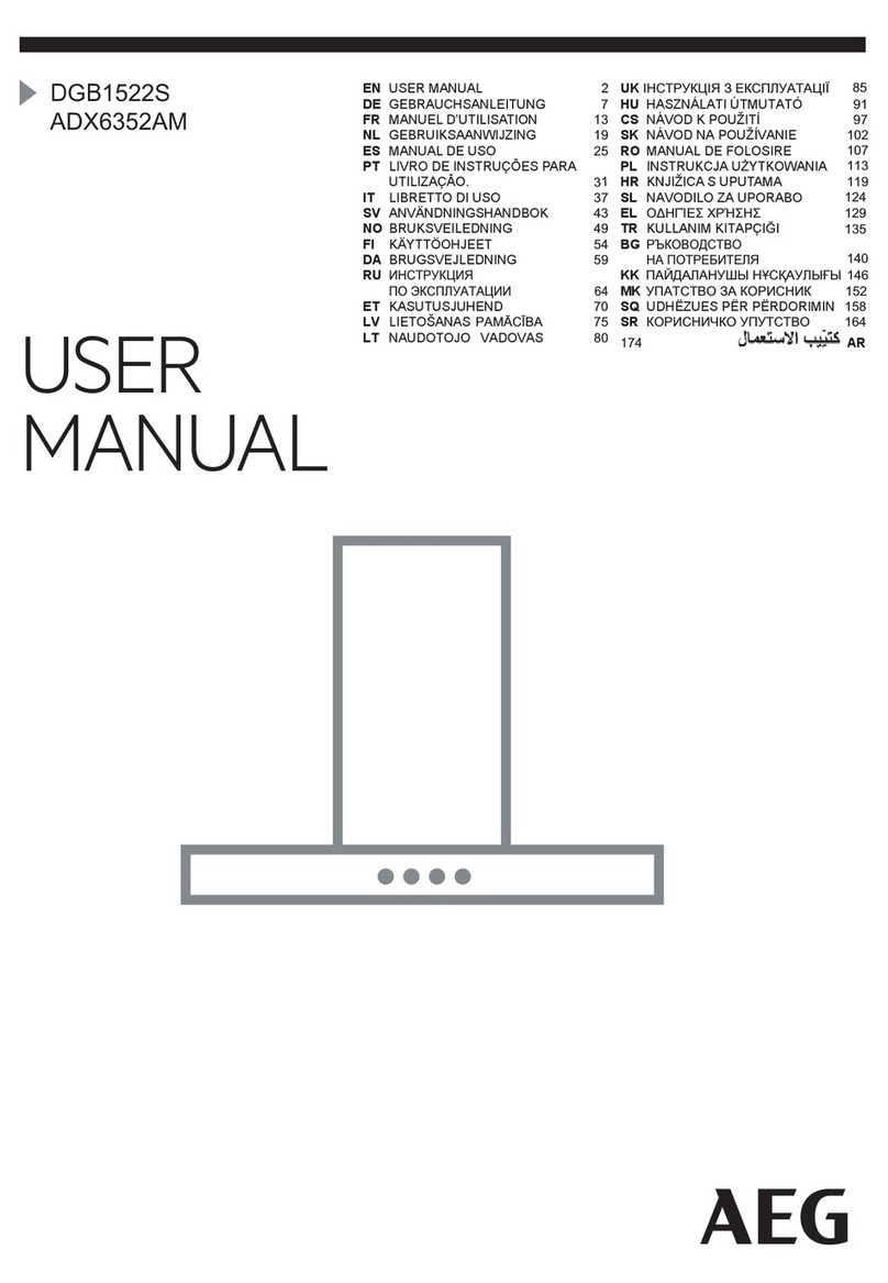 AEG DGB1522S user manual
