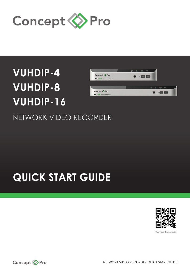 Concept Pro VUHDIP-4 quick start guide