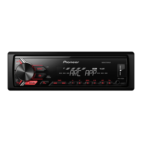 Pioneer MVH-X199UI User manual