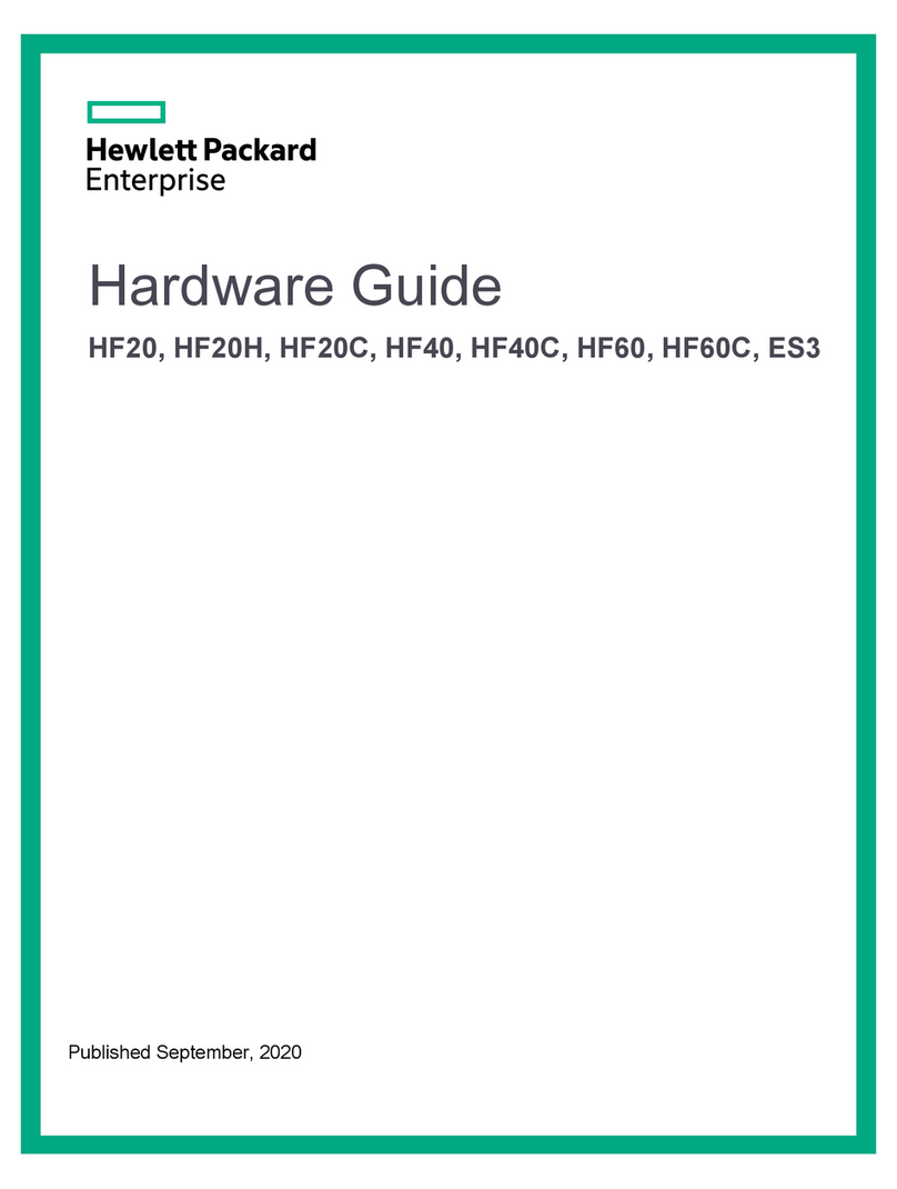 Hewlett Packard Enterprise HF20 Hardware guide Hewlett Packard Enterprise HF20 Hardware guide