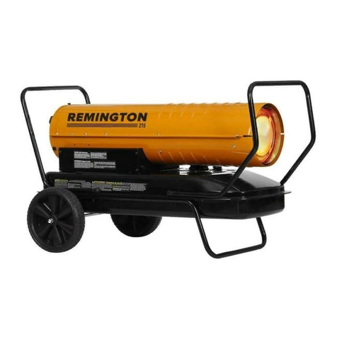 Pinnacle Climate Technologies Remington REM-45-KFA-O User's manual & operating instructions