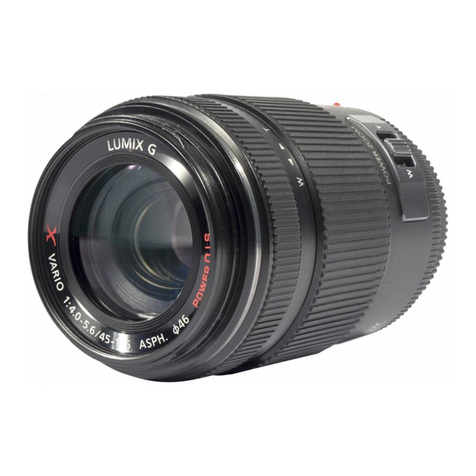 Panasonic LUMIX G X Vario 45-175mm f/4.0-5.6 User manual