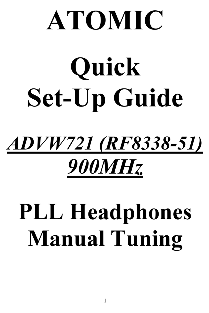 Atomic ADVW721 Quick setup guide