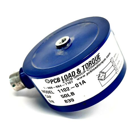 PCB 1102-01A Installation and operating manual