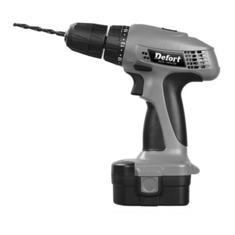 Defort DCD-18N 2D Series user manual