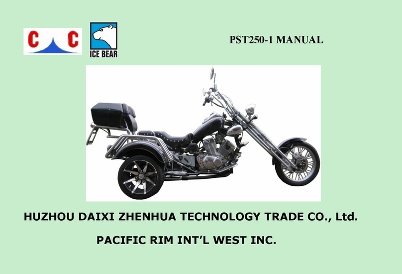 PACIFIC RIM INT’L WEST PST250-1 manual