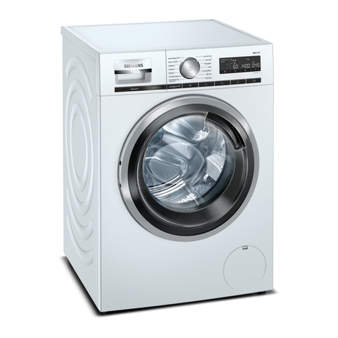 Siemens WM14VMHADN User manual