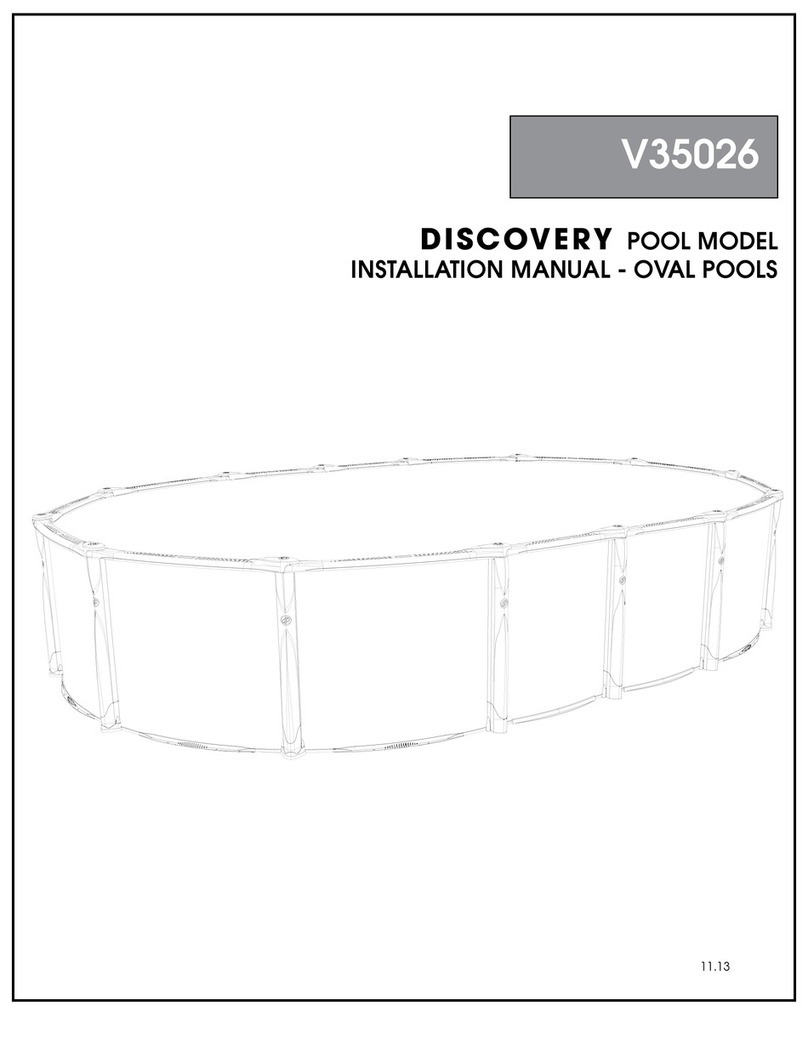 Piscine Solide V35026 installation manual
