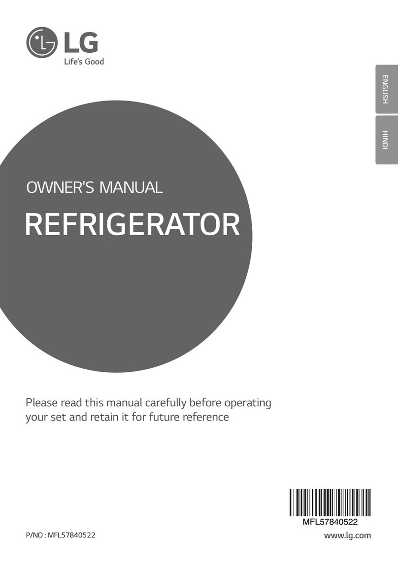LG GL-T292RPZM User manual