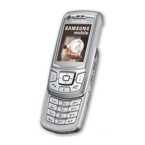 Samsung SGH-Z400V User manual