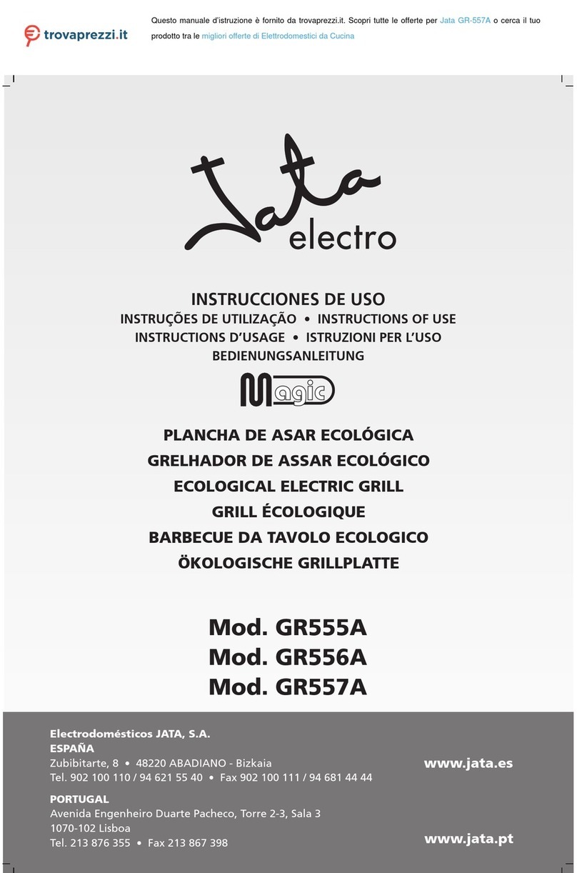 Jata electro GR556A Specification sheet