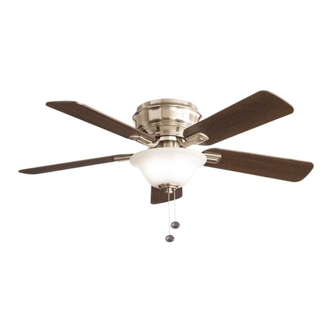 HAMPTON BAY YG204CI-BN Use and care guide