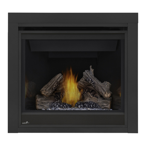 Continental Fireplaces CX36NTR-1 Installation and operating instructions