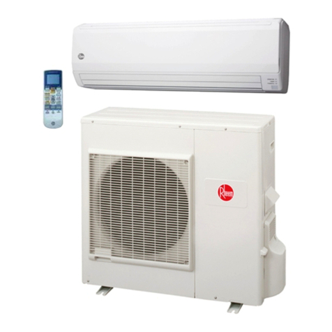 Rheem RIWH18AVFJ Service manual