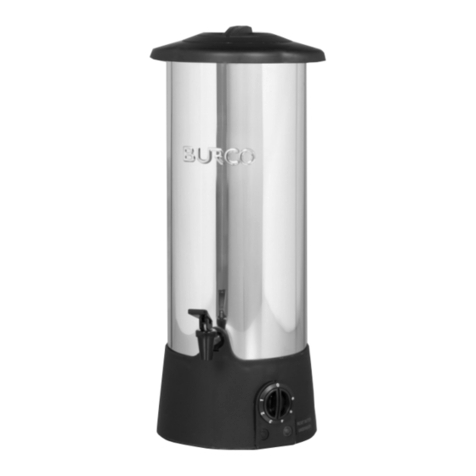 Burco C8T Operator's manual