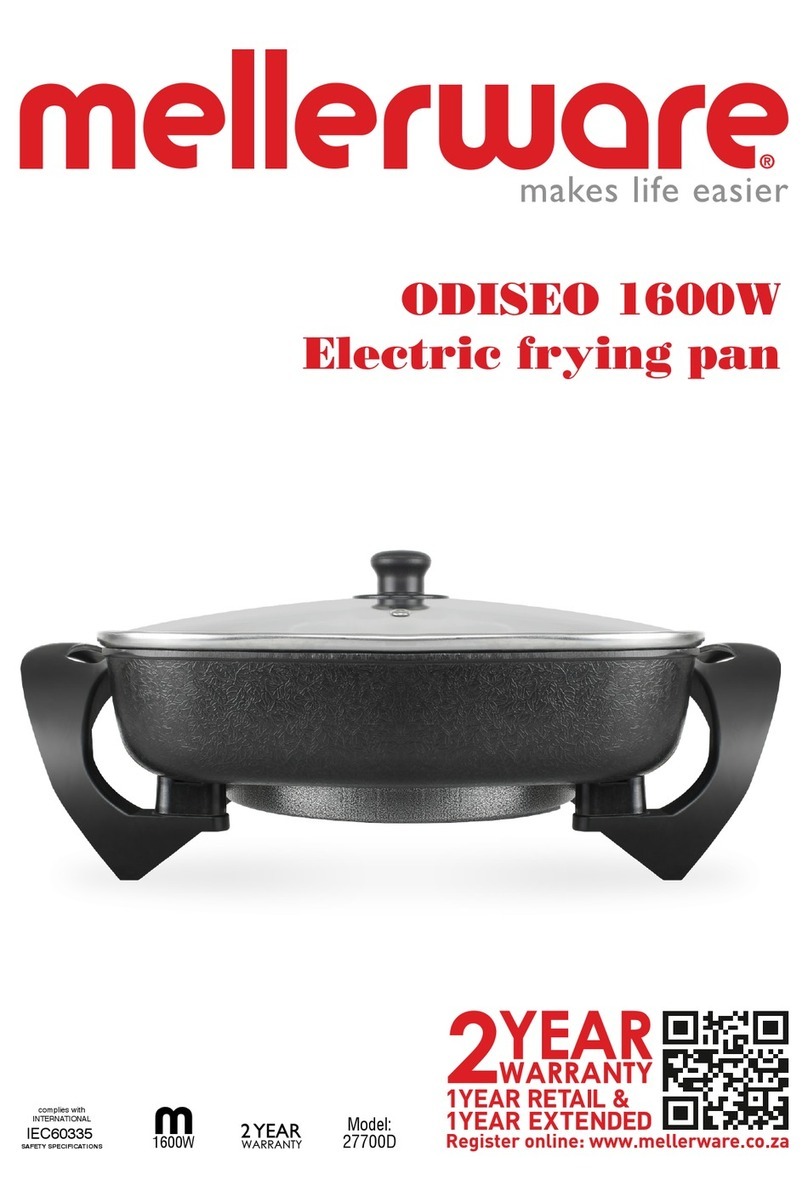 Mellerware ODISEO 27700D manual