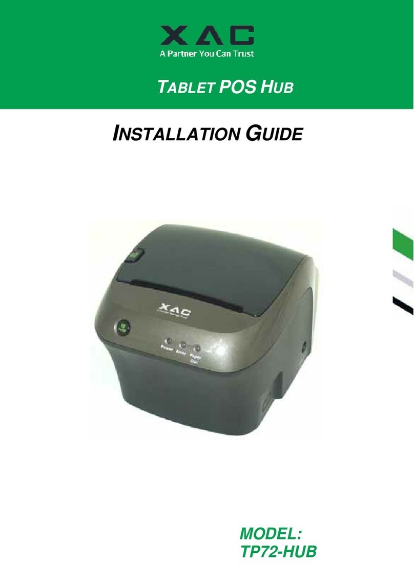 XAC TP72-HUB User manual