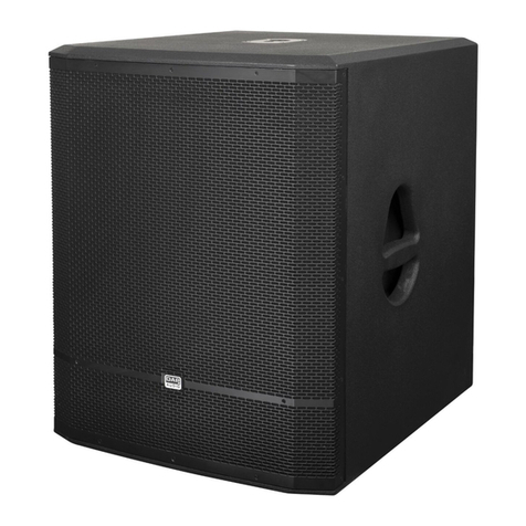 DAPAudio Pure-18AS User manual