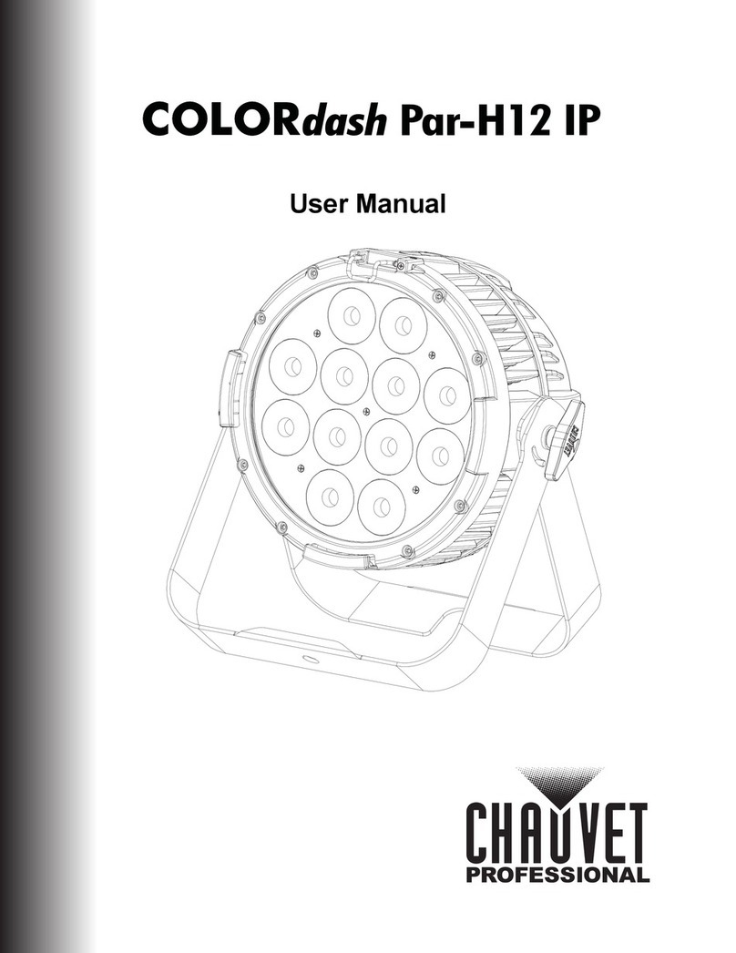 Chauvet Professional COLORdash Par-H12 IP user manual