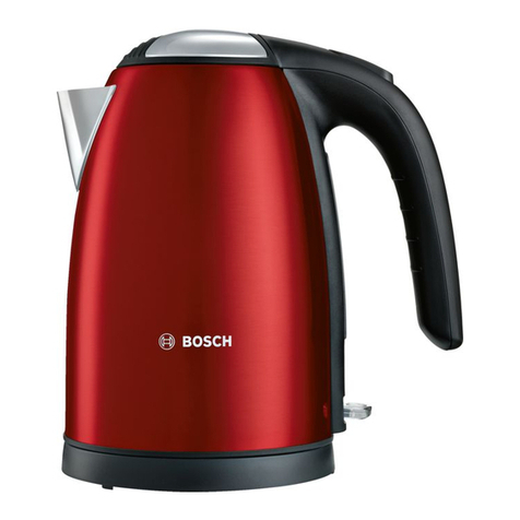 Bosch TWK 78 series instruction manual