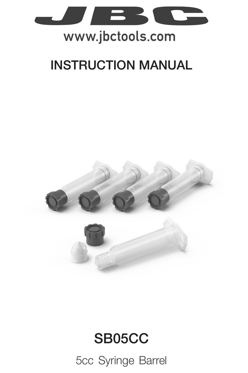 jbc SB05CC instruction manual