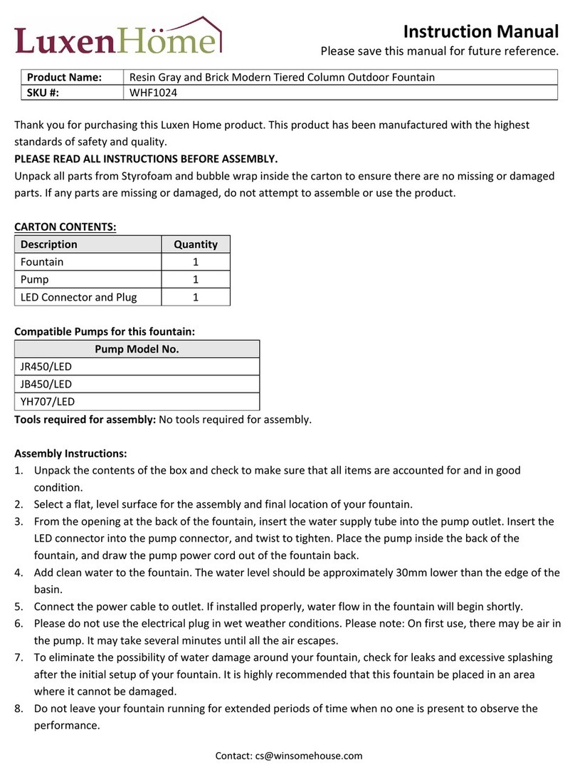 LuxenHome WHF1024 instruction manual LuxenHome WHF1024 instruction manual