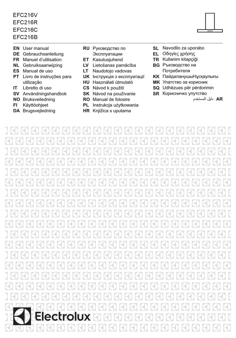 Electrolux EFC216V user manual Electrolux EFC216V user manual
