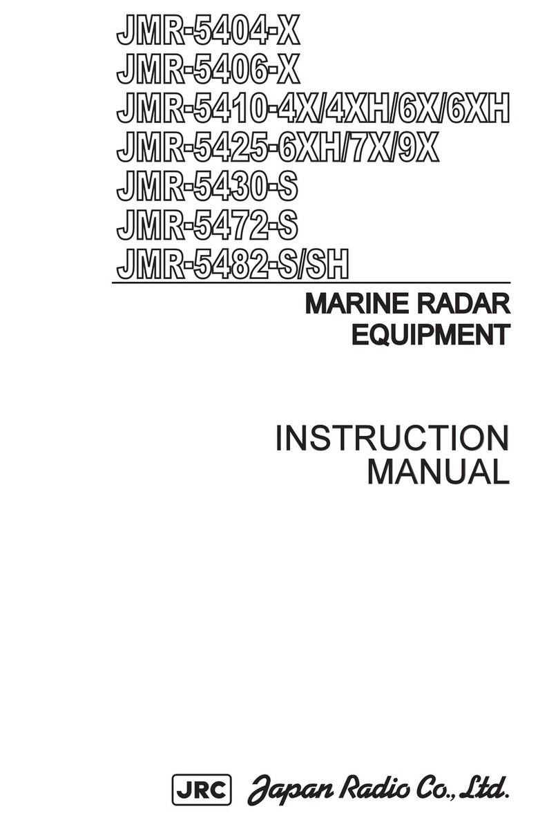 JRC JMR-5406-X instruction manual
