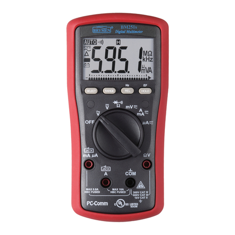 Brymen BM251s user manual