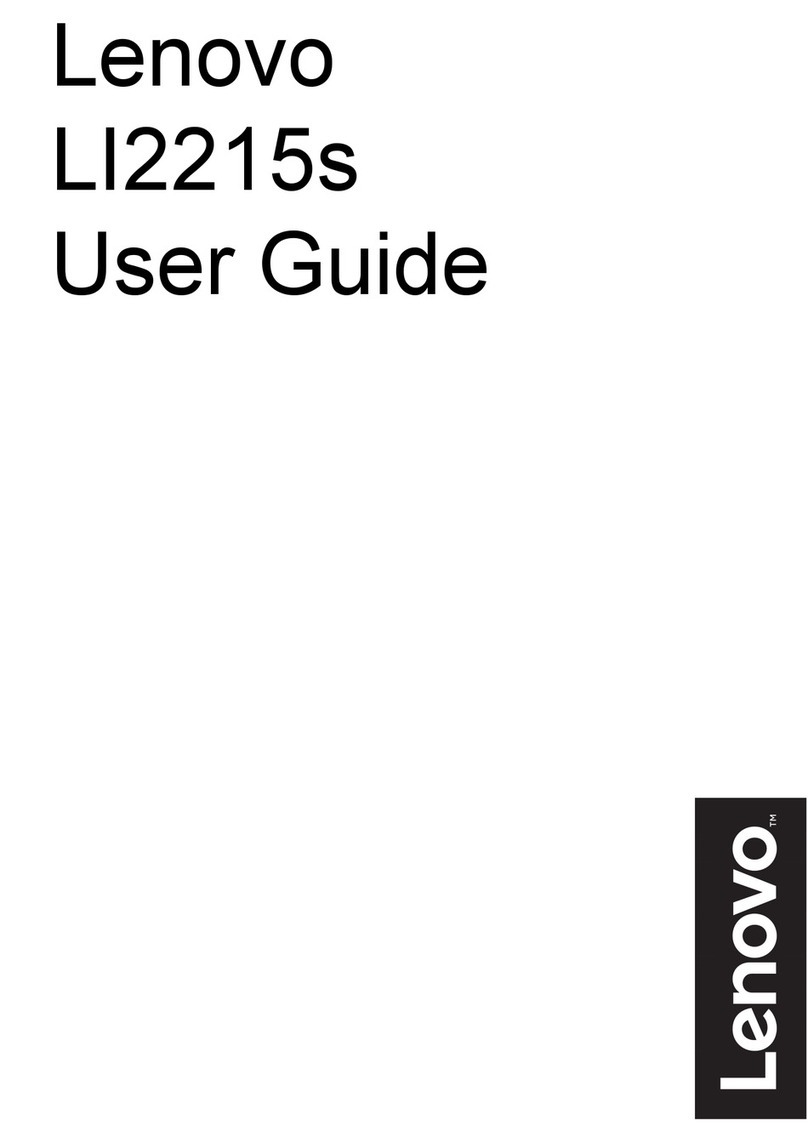 Lenovo ThinkVision LI2215s User manual