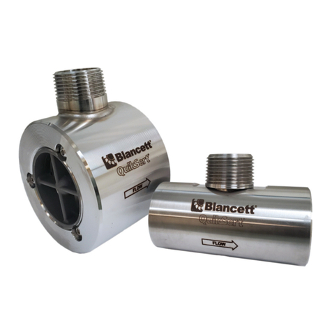 Badger Meter Blancett QuickSert B134C-400 user manual