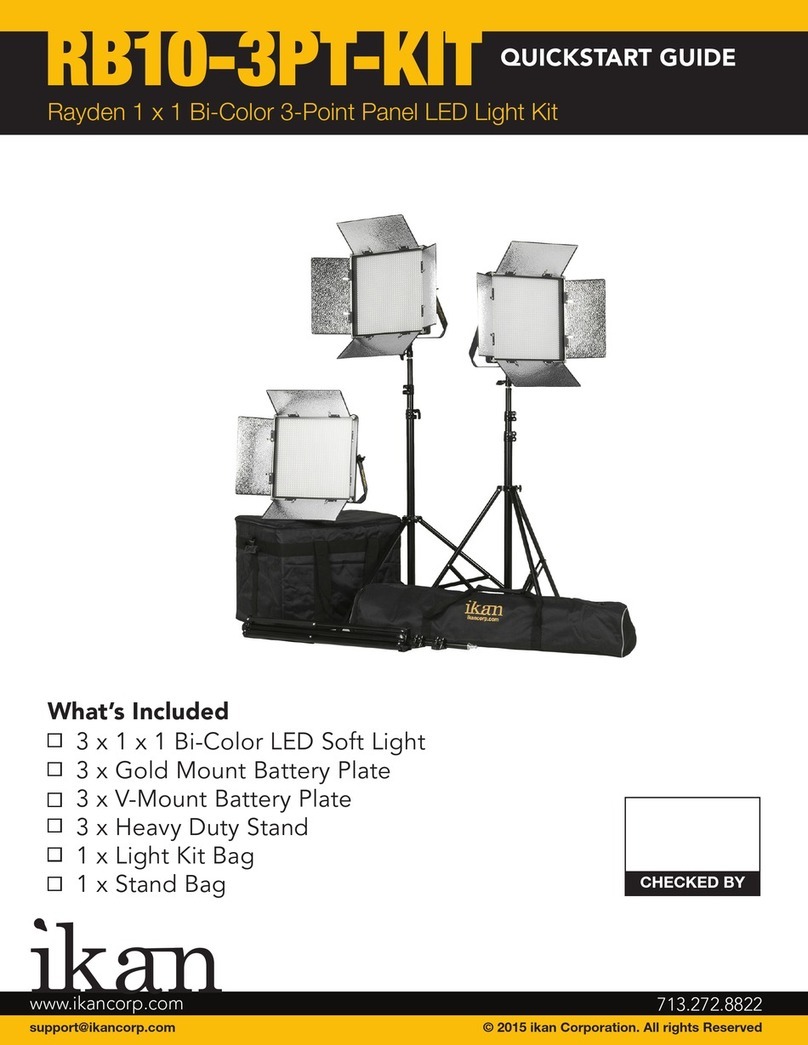 Ikan RB10-3PT-KIT User manual