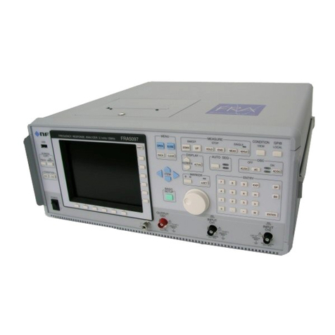NF FRA5097 instruction manual