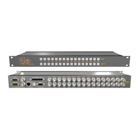 Matrix Switch Corporation MSC-XE1616L User manual