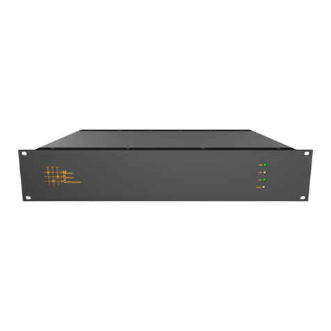 Matrix Switch Corporation MSC-V4832 User manual
