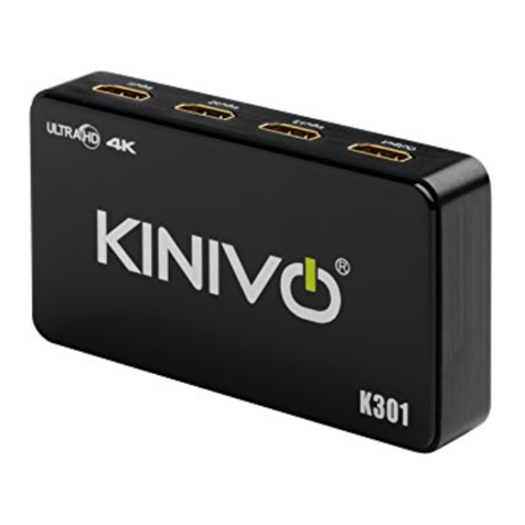 Kinivo K301 user manual