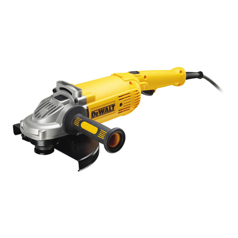 DeWalt DWE493 Original instructions
