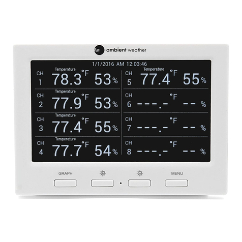 Ambient Weather WS-3000-X8 user manual