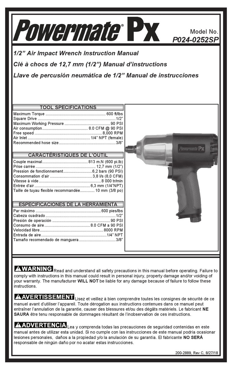 Powermate P024-0252SP instruction manual