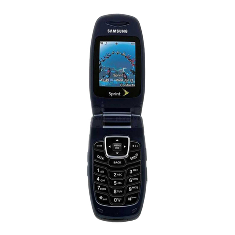 Samsung SPH-A640S User manual
