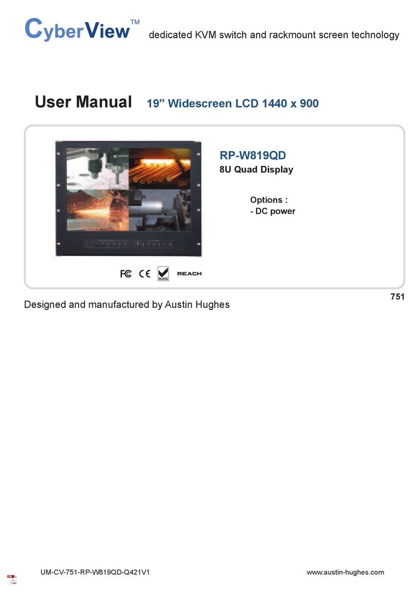 CyberView RP-W819QD User manual