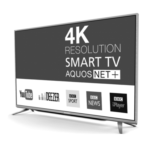 Sharp LC-43CUF8461KS User manual
